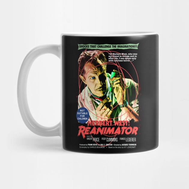 Vincent Price as Herbert West: Reanimator by UnlovelyFrankenstein